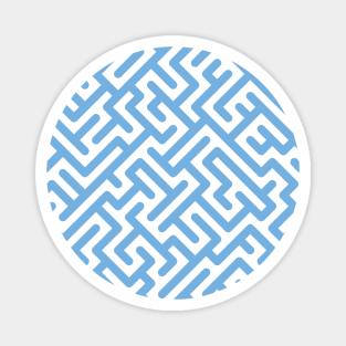 Fingerprint maze Magnet